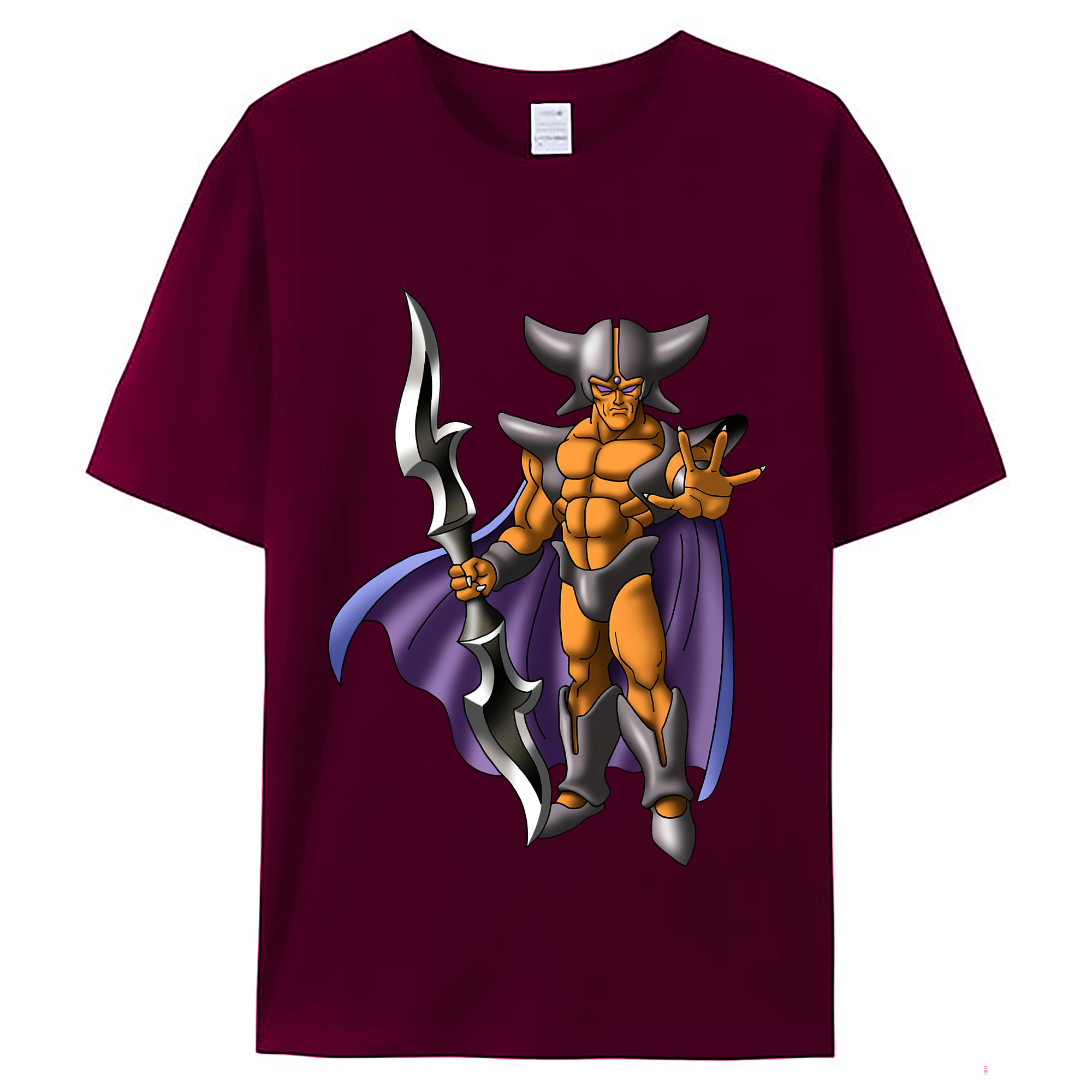 （画像用） ドラゴンクエスト Doragon Kuesuto Dragon Quest レディースカジュアルプリントTシャツ（綿100％）